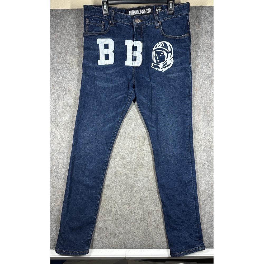 Billionaire Boys Club BBC Astronaut Jeans Mens 36 Dark Wash Denim Streetwear